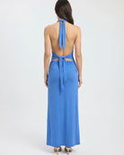 Deep End Halter Maxi Dress – 15