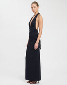 Deep End Halter Maxi Dress – 2