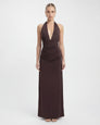 Deep End Halter Maxi Dress – 7