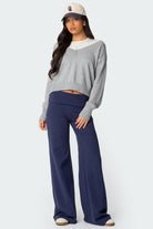 Slow Start Wide-Leg Lounge Pants – 10