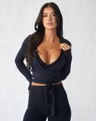 Minimal Effort Wrap Top – 7