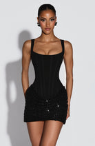 Fairy Lights Corset Mini Dress – 10