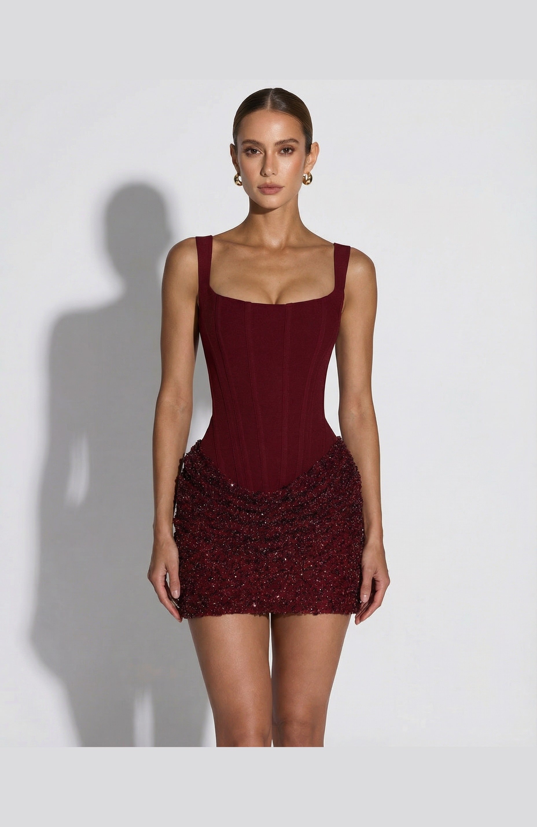 Fairy Lights Corset Mini Dress – 1