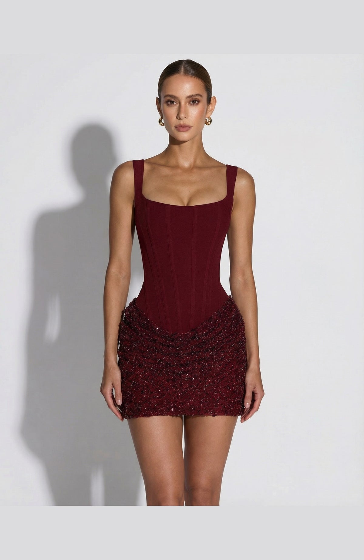 Fairy Lights Corset Mini Dress – 1
