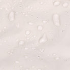Fabric swatch, beige water-resistant tote material with droplets