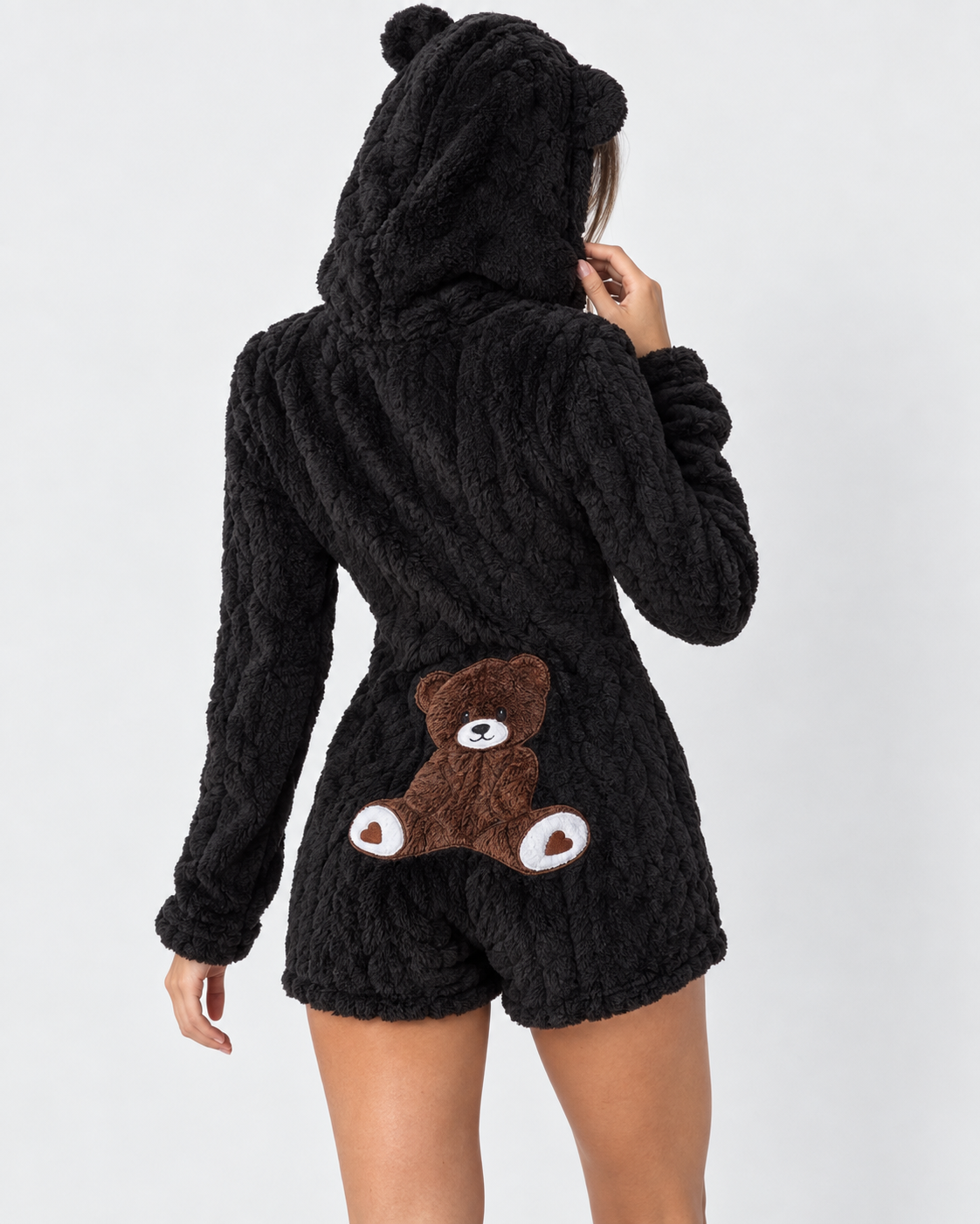Cuddle Season Hooded Romper – 11