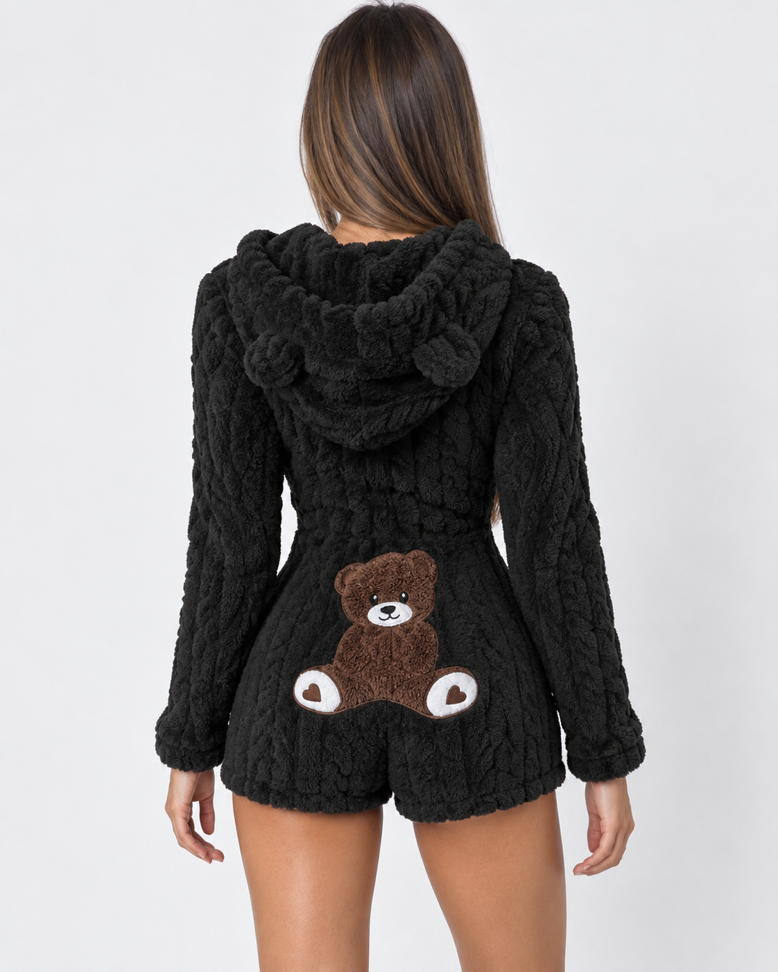 Cuddle Season Hooded Romper – 12