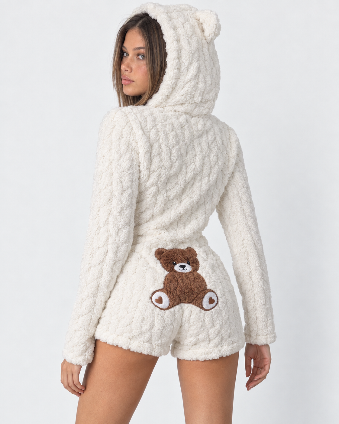 Cuddle Season Hooded Romper – 2