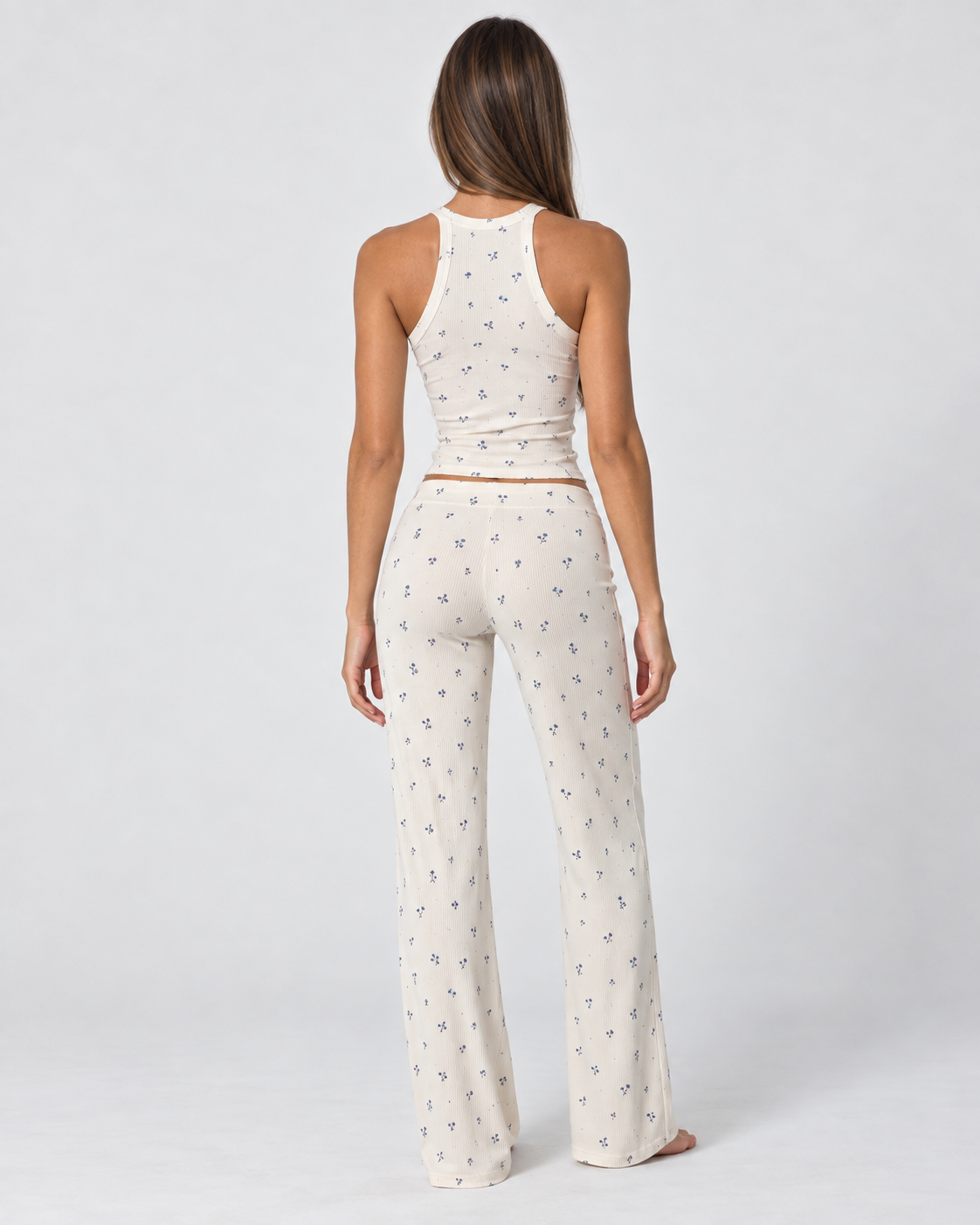 Lazy Hours Ribbed Pyjama Set – 6