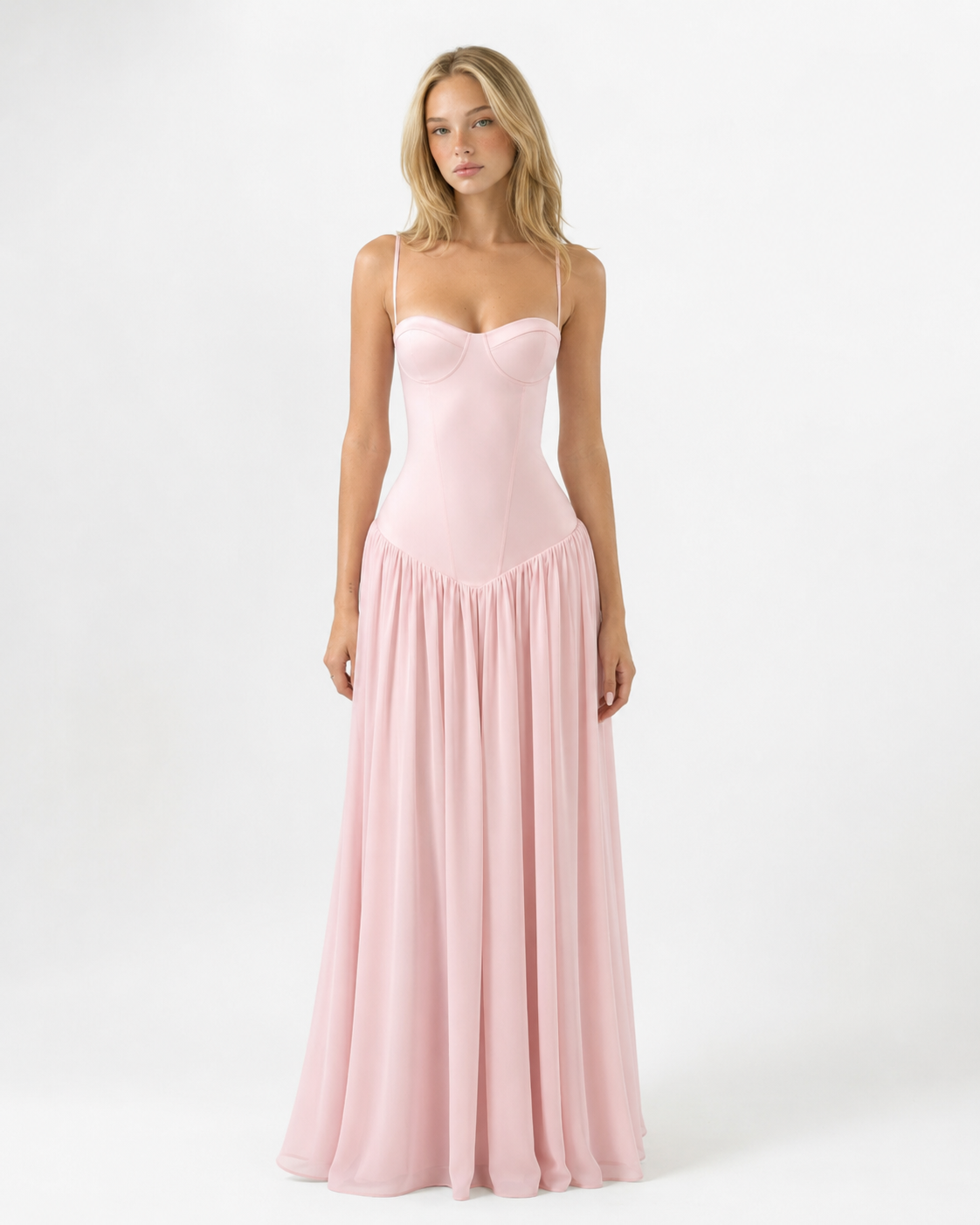 Something Borrowed Corset Maxi Dress – 1