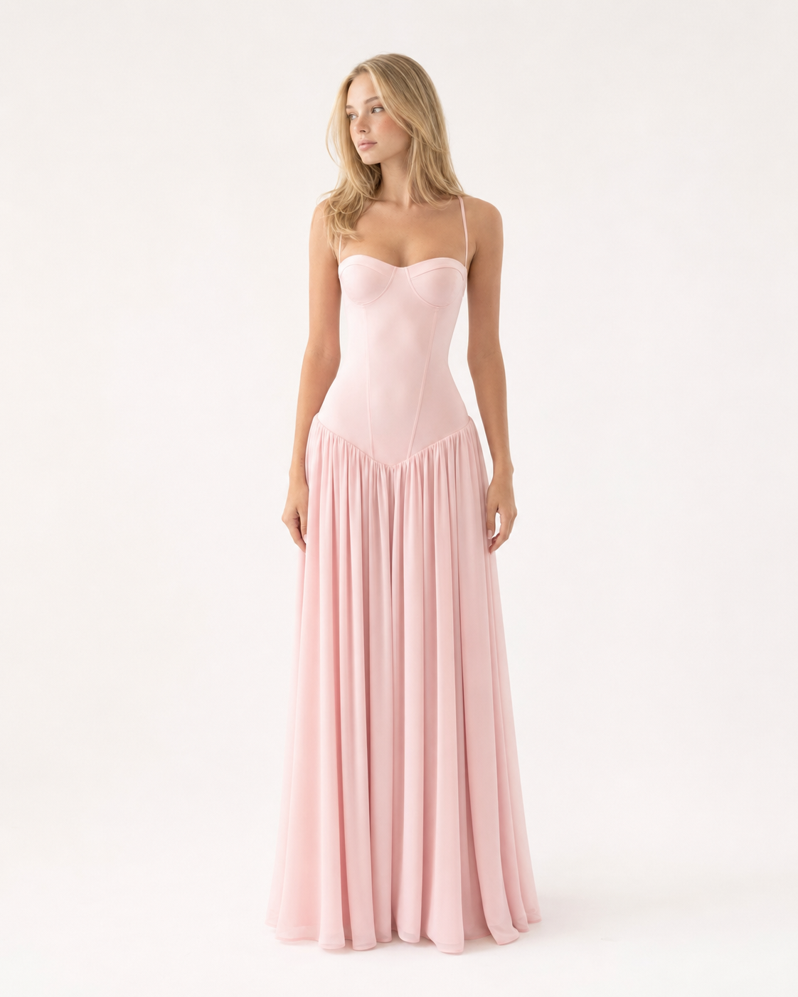Something Borrowed Corset Maxi Dress – 4