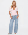 Fancy Knot Open-Back Tie Top – 1