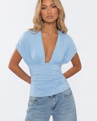 Fancy Knot Open-Back Tie Top – 5