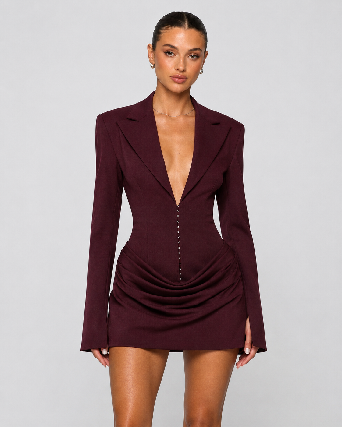 Sharp Dressed Blazer Mini Dress – 2