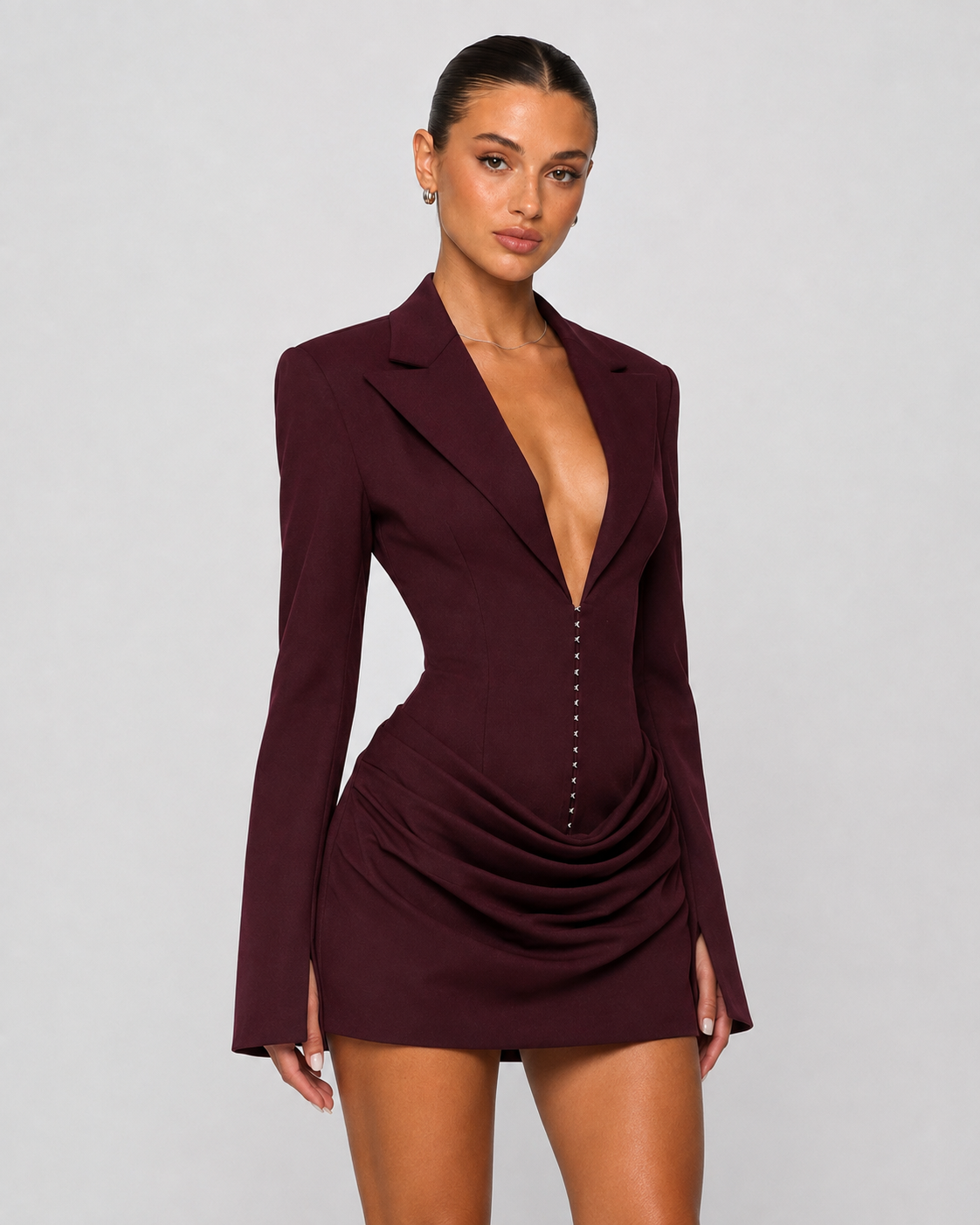 Sharp Dressed Blazer Mini Dress – 3