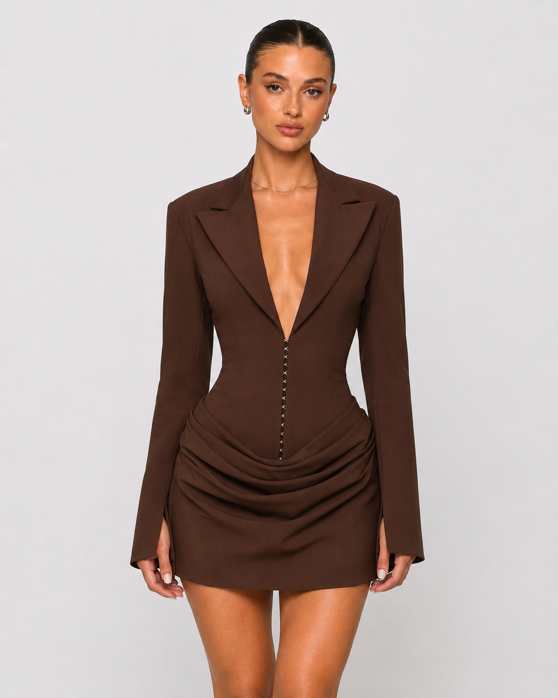 Sharp Dressed Blazer Mini Dress – 6