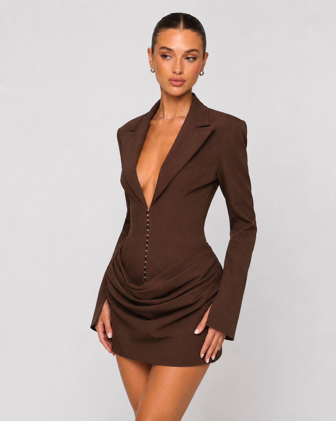 Sharp Dressed Blazer Mini Dress – 7