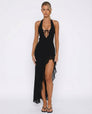 Sunset Sipper Backless Maxi Dress – 4