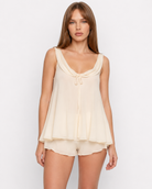 Weightless Chiffon Cami Set – 13