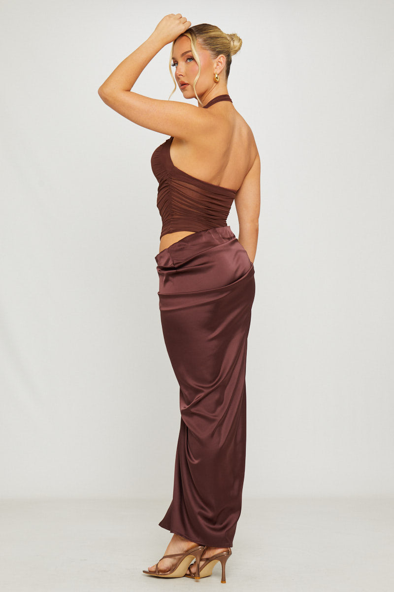 Top Floor Halter Maxi Dress – 3