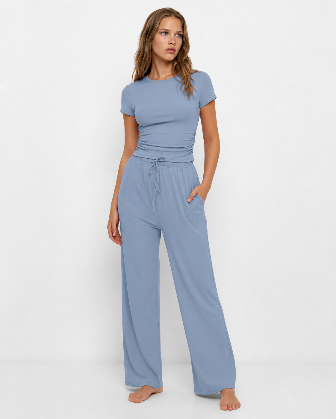 Butter Up Tee Lounge Set – 18