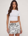 Glow Stick Sequin Mini Skirt – 10