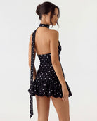 Pin Up Halter Mini Dress – 7
