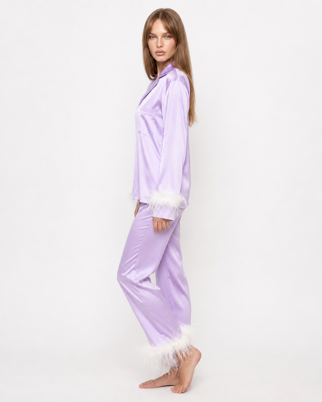 Leading Lady Satin Pyjama Set – 2