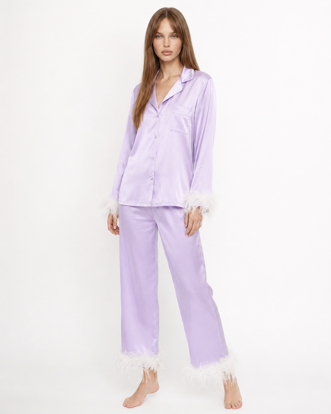 Leading Lady Satin Pyjama Set – 4
