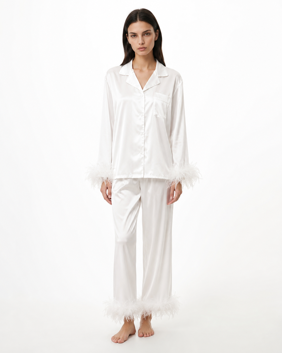 Leading Lady Satin Pyjama Set – 5