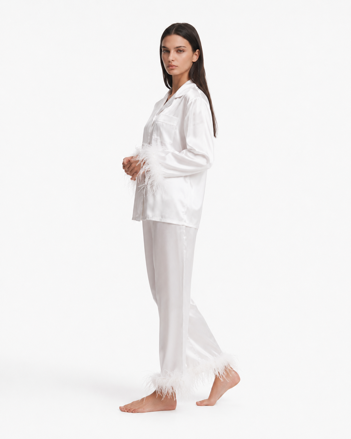 Leading Lady Satin Pyjama Set – 6