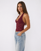 Plus One Lace Halter Top – 2