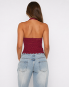 Plus One Lace Halter Top – 3