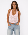Plus One Lace Halter Top – 7
