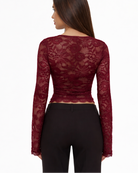 Long Story Lace Sleeve Top – 10
