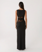 Hidden Agenda Lace Maxi Dress – 4