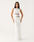 Hidden Agenda Lace Maxi Dress – 5