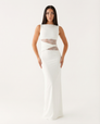 Hidden Agenda Lace Maxi Dress – 5
