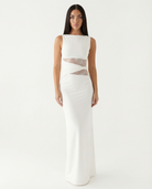 Hidden Agenda Lace Maxi Dress – 7