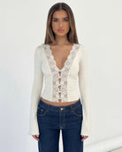 Half Truth Lace Top – 1
