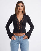 Half Truth Lace Top – 8