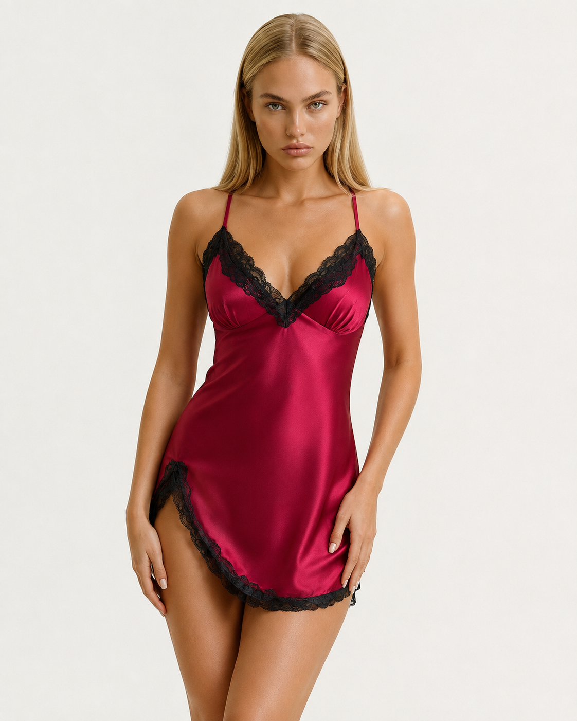 Getting Ready Satin Sleep Dress – 26