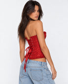 Hold Tight Jacquard Corset Top – 11
