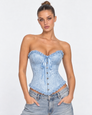 Hold Tight Jacquard Corset Top – 18