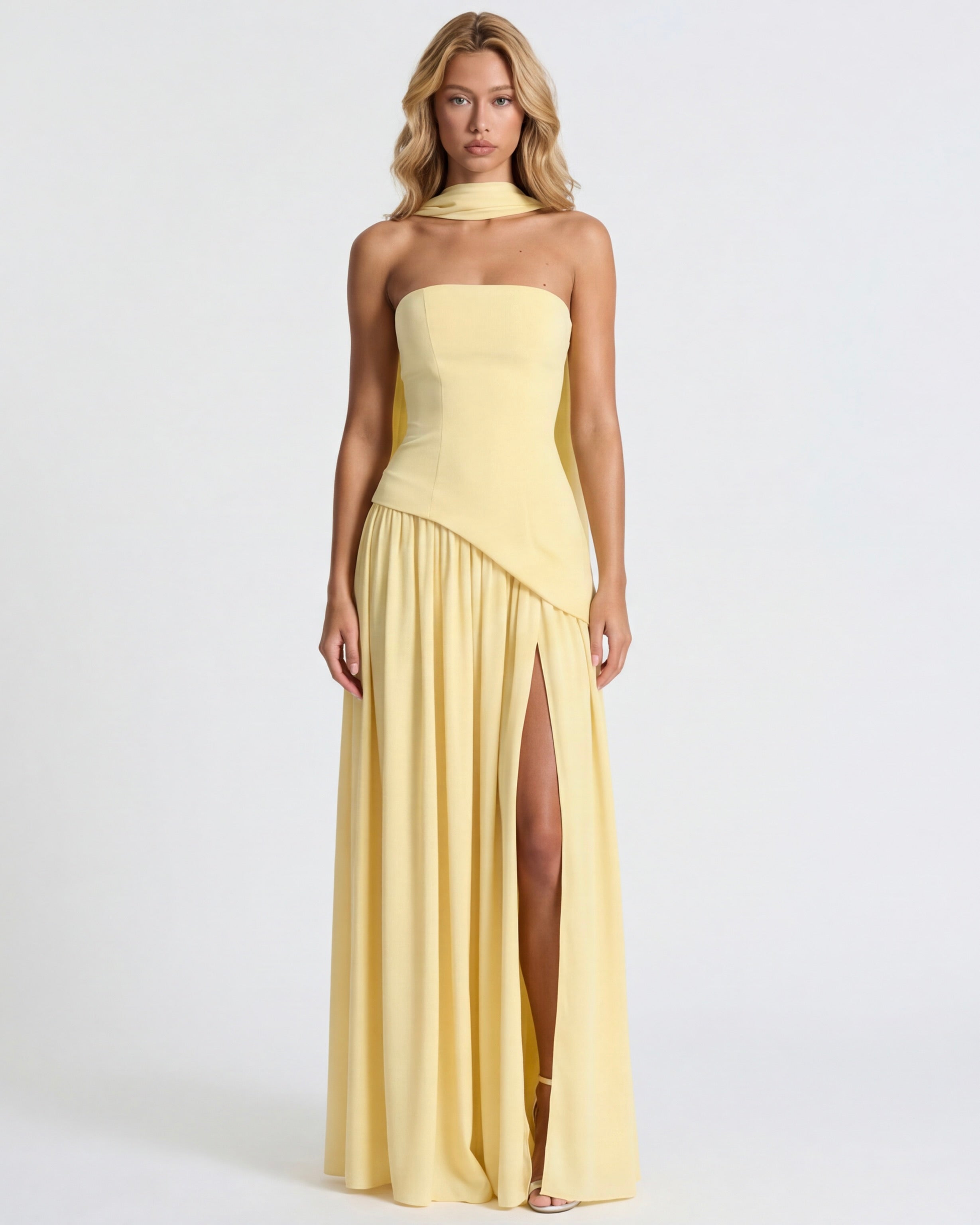 Midsummer Strapless Maxi Dress – 1