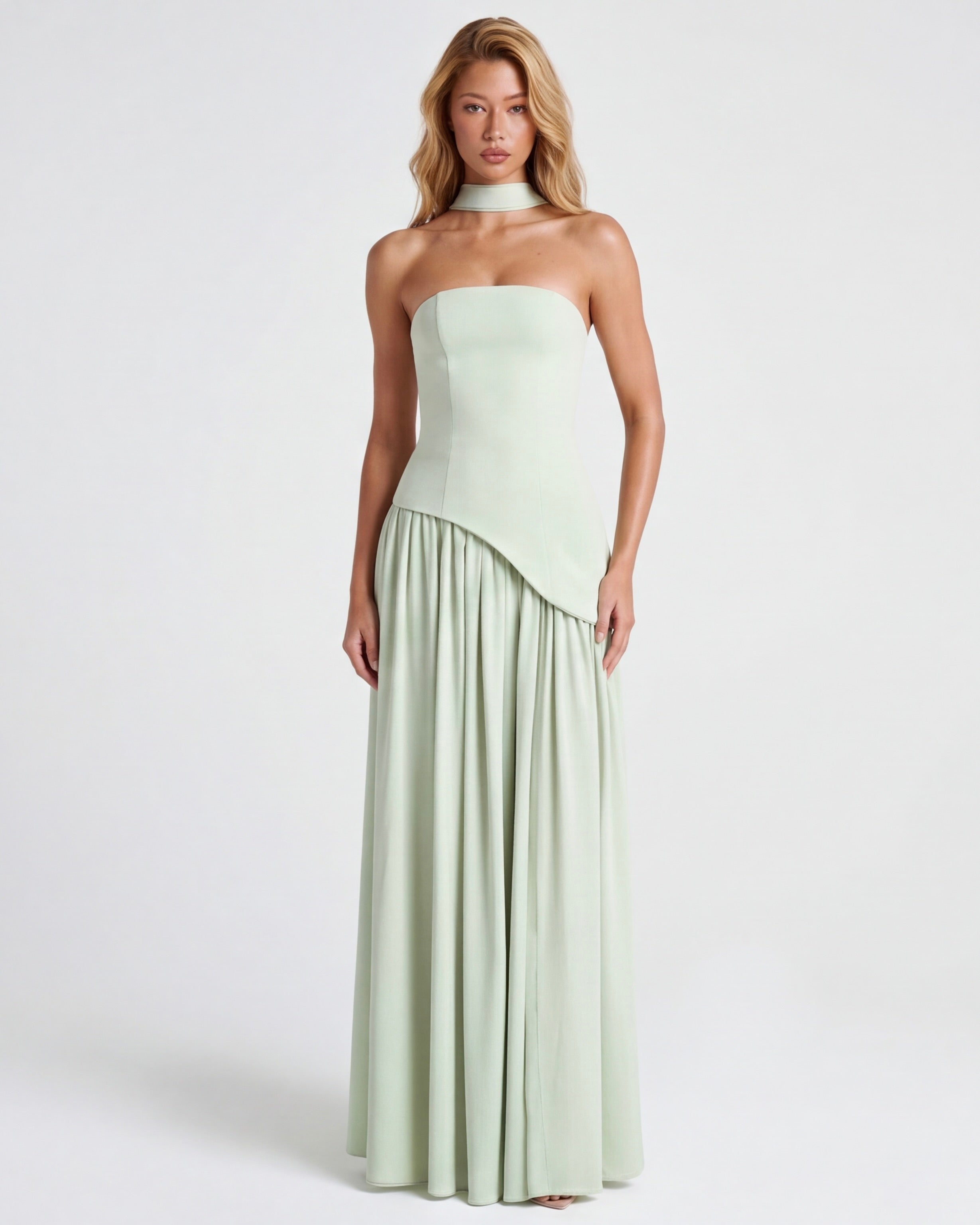 Midsummer Strapless Maxi Dress – 18