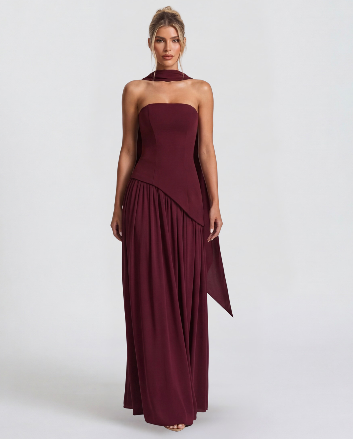 Midsummer Strapless Maxi Dress – 26