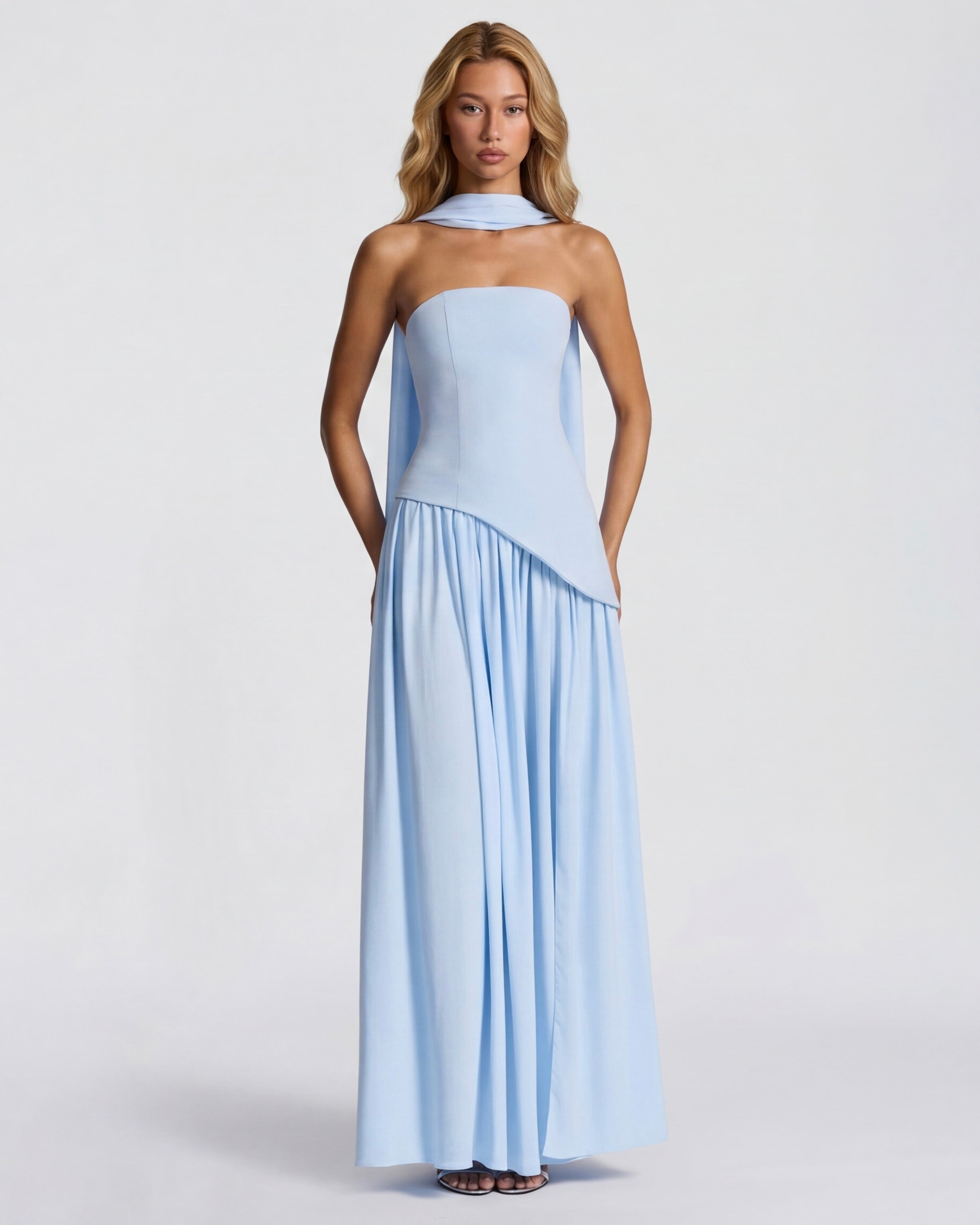 Midsummer Strapless Maxi Dress – 8