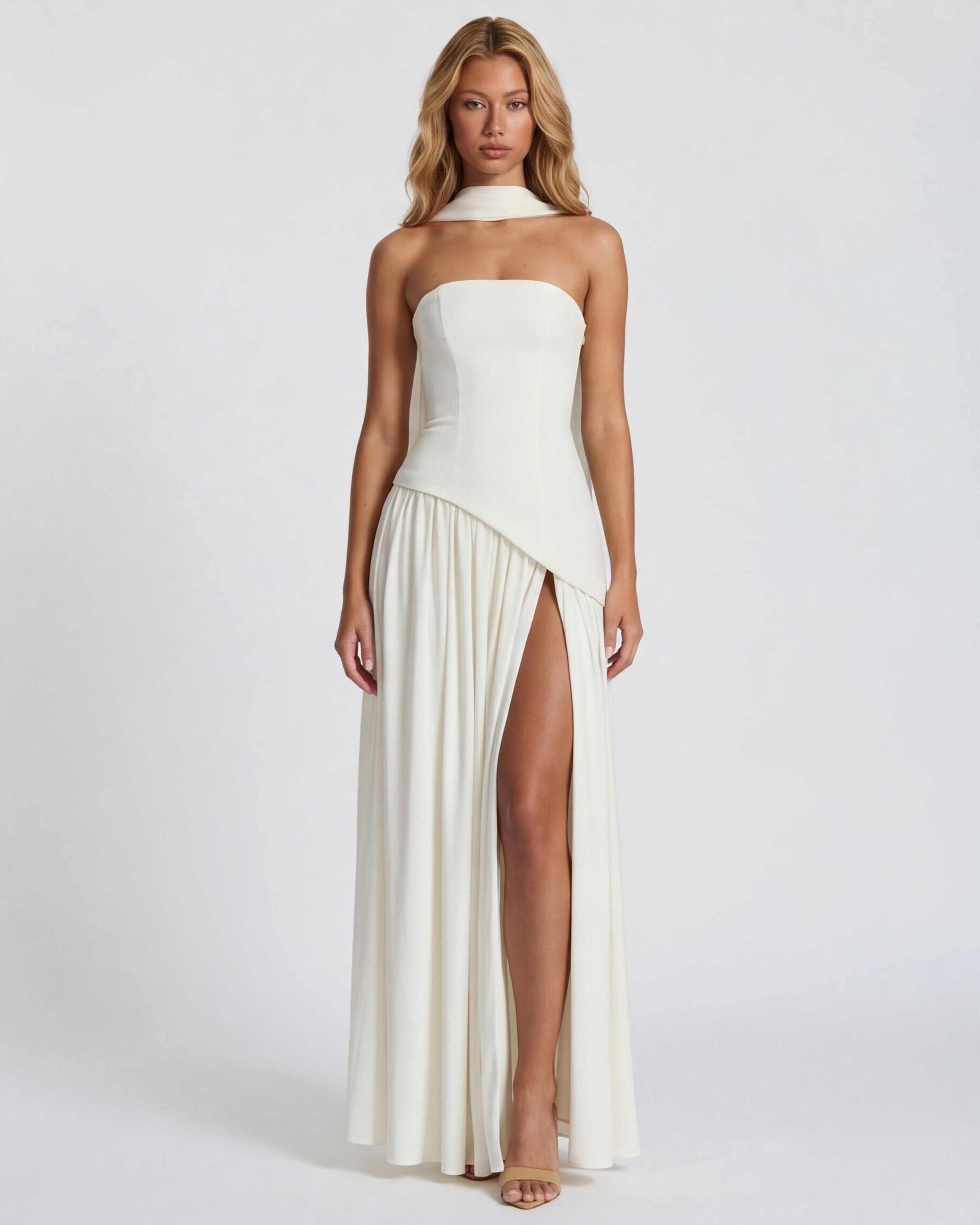 Midsummer Strapless Maxi Dress – 9