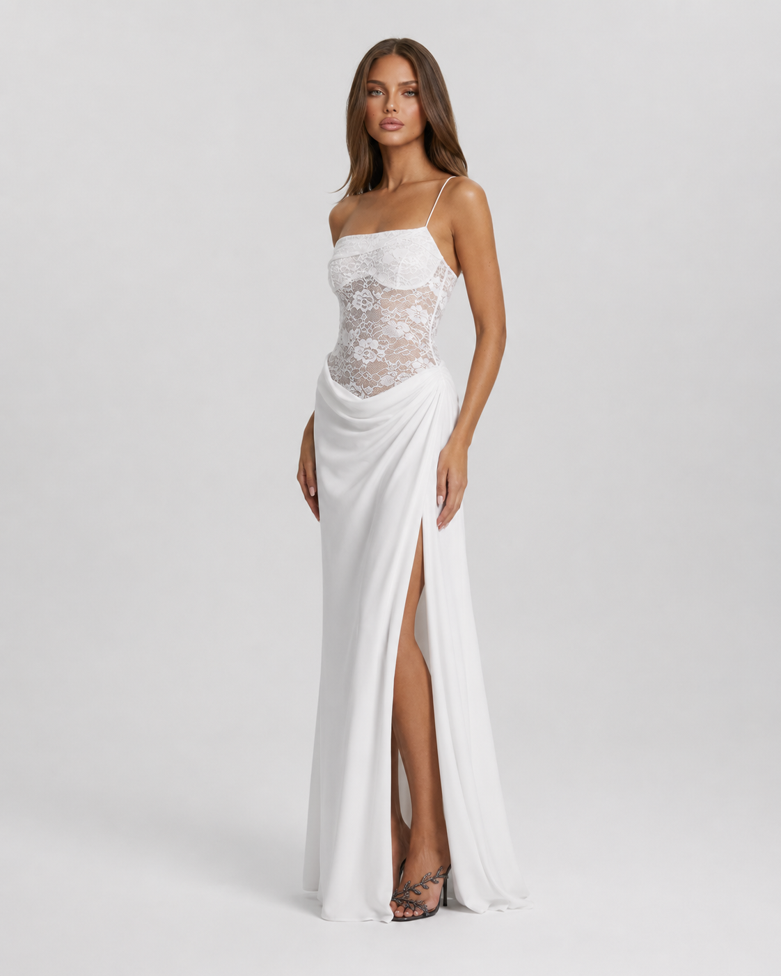 Dinner Date Lace Maxi Dress – 14